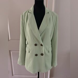 ASTR the Label Zodiac
Blazer in Spearmint from Revolve Size S